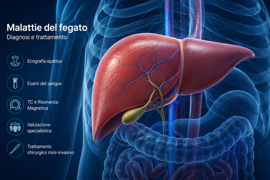 Malattie del fegato: diagnosi e trattamento